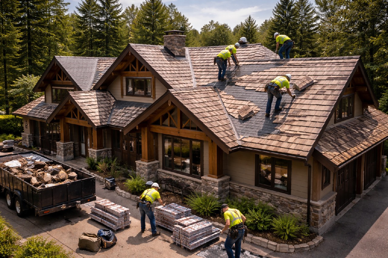 Tile Roof Installation service photo